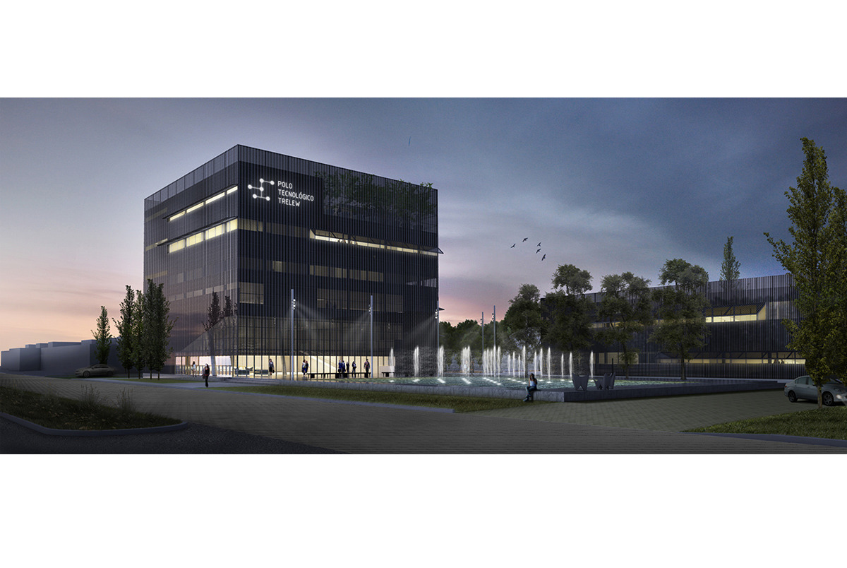 科技之翼 | 阿根廷 Trelew 机构办公楼-0