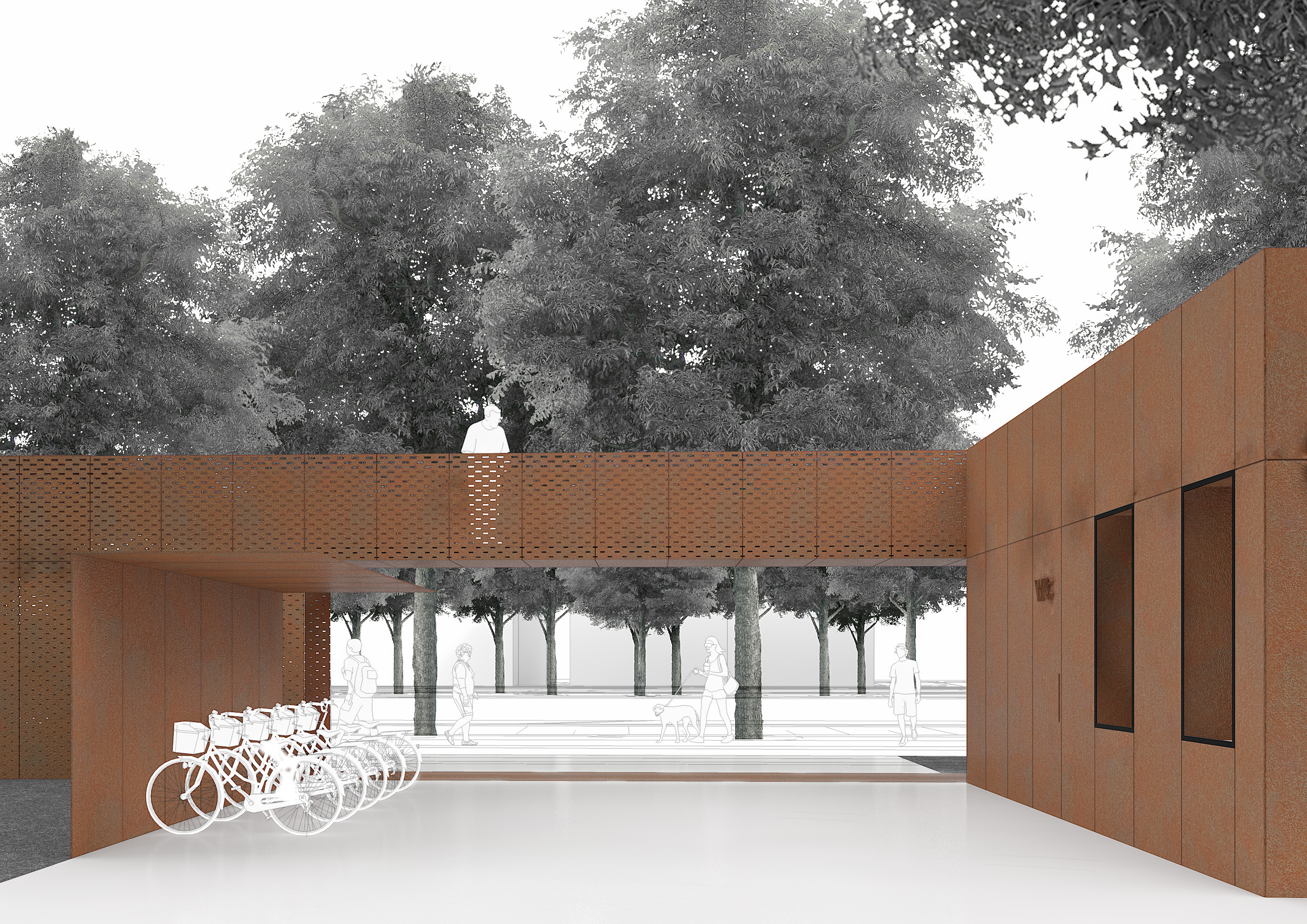 2018 年 KOŁO 竞赛一等奖作品——公园公共空间设计-5