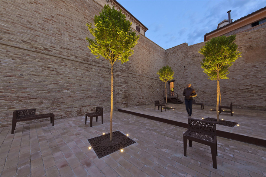 马切拉塔大学人文学科教学楼庭院重生-16