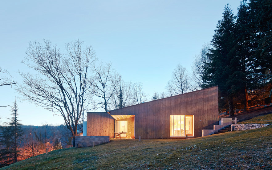 森林山间 | 木质通风的山居设计-49