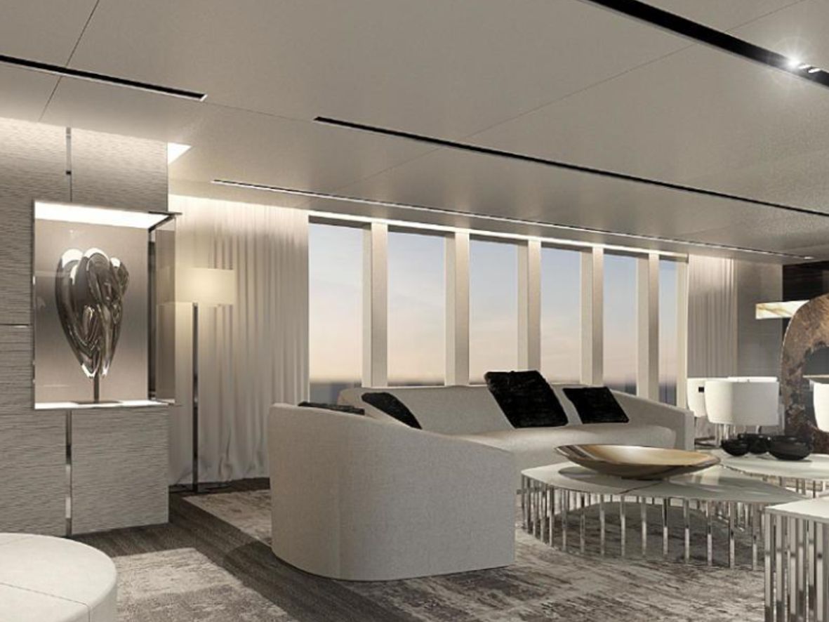 船舶室内设计团队打造 50 米豪华游艇内饰-53