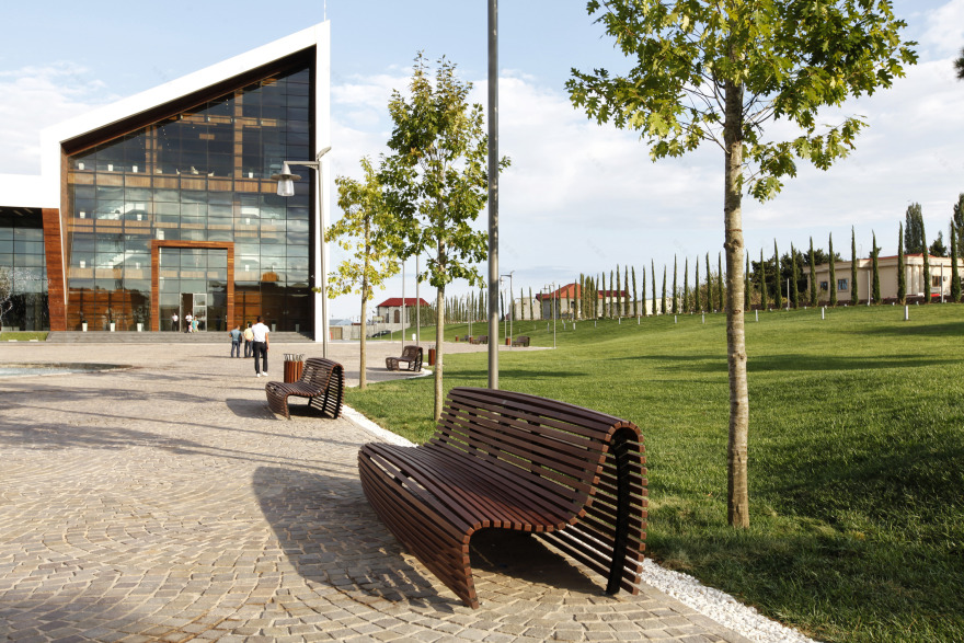 阿塞拜疆 Shamkir 城市公园公共设施设计-24