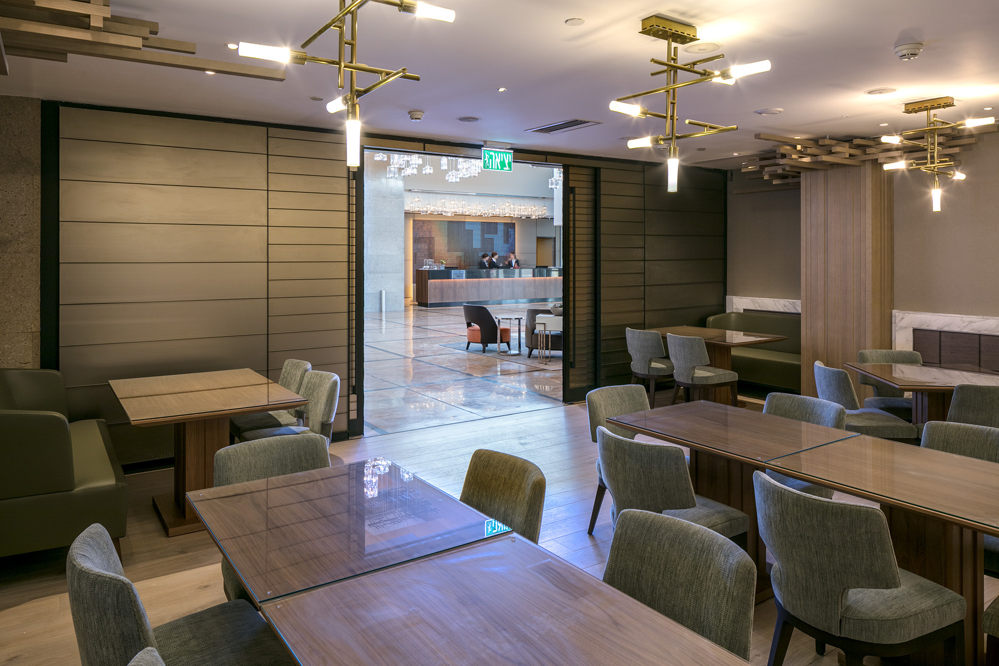2017 年完成的以色列 Hilton 酒店室内设计案例-14