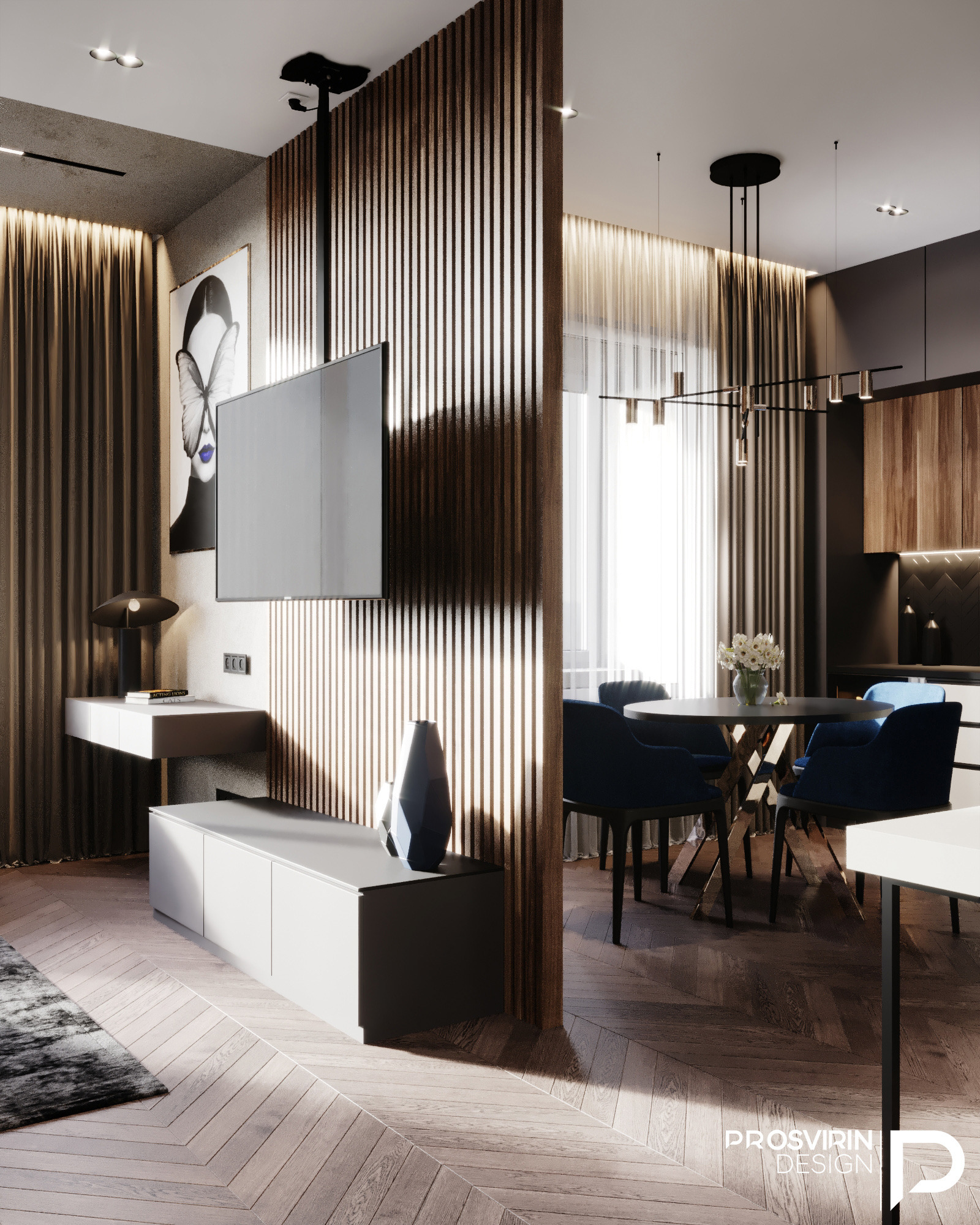 温暖木质与优雅石材的完美融合-30