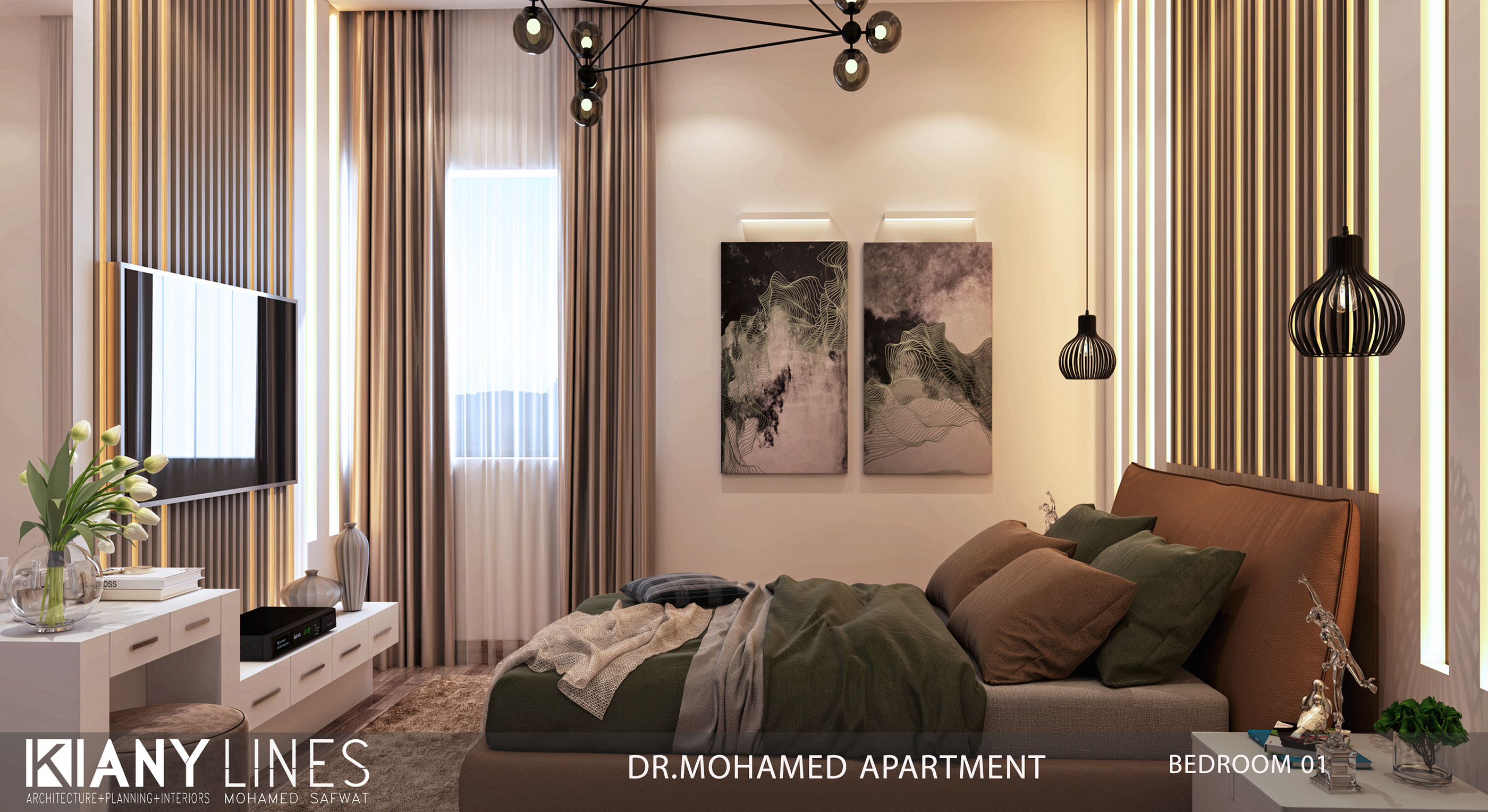 Bedroom Interior Design and Visualization Proposals-3