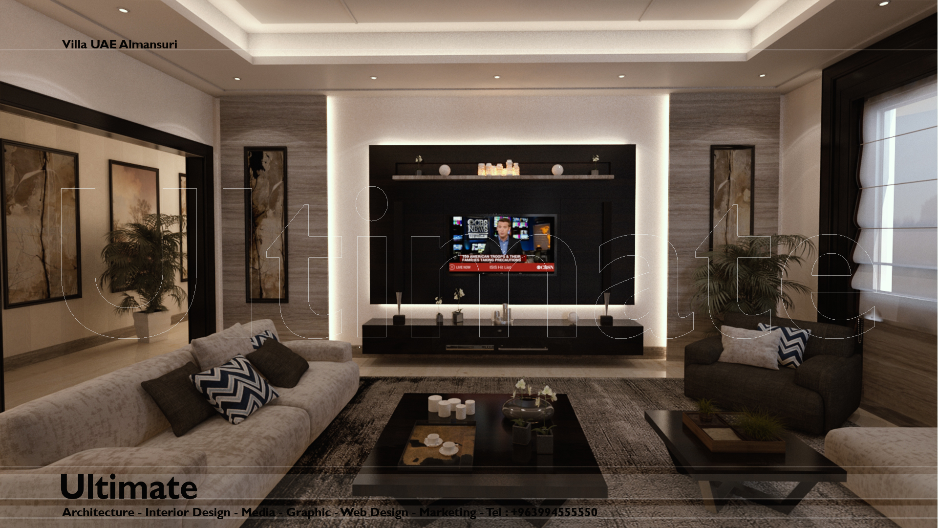 阿联酋 Almansuri 别墅室内设计案例分析-10