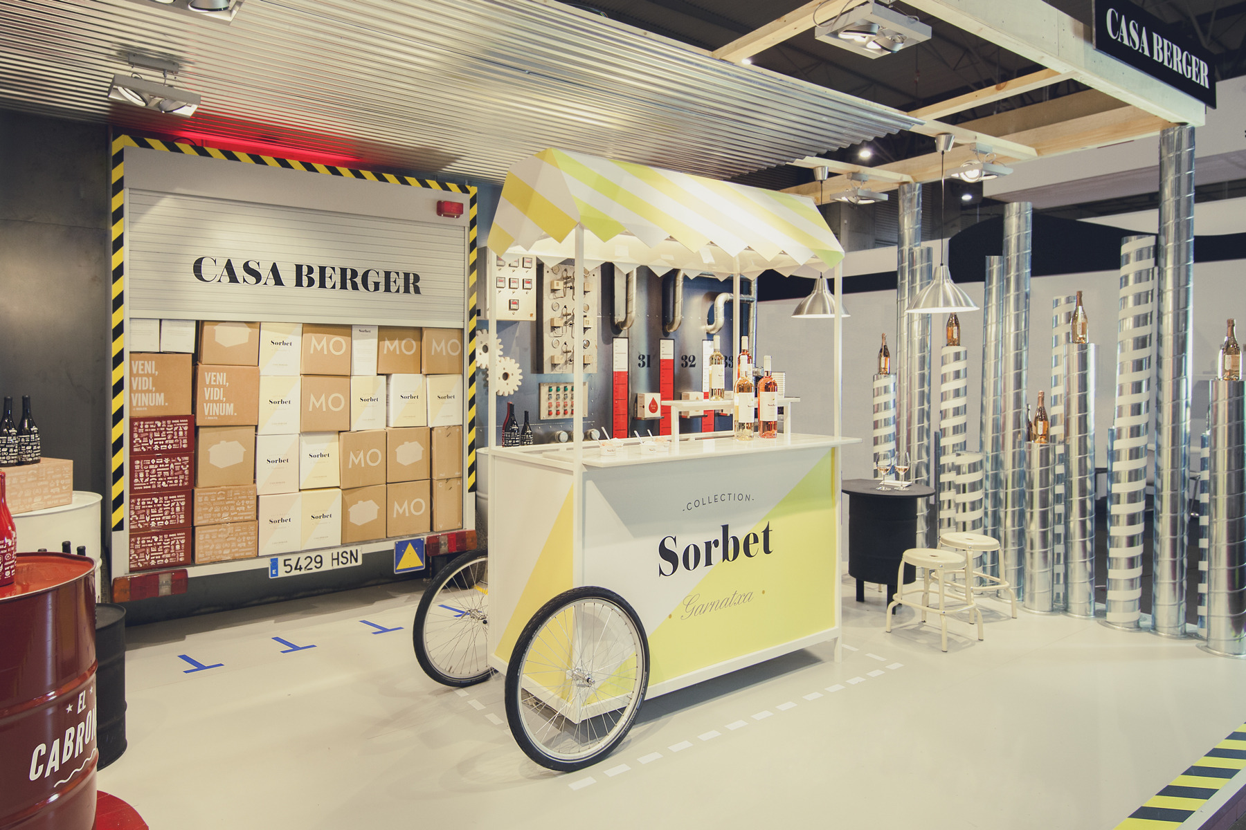 创新酒厂风格，打造美食展吸睛亮点-8