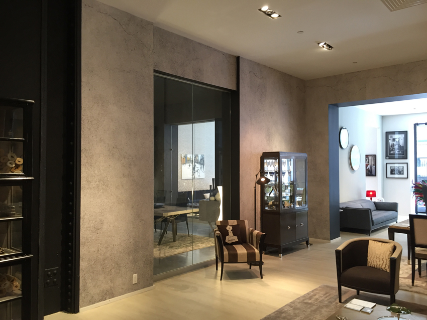 Roche·Bobois 展示厅的墙面装饰-6