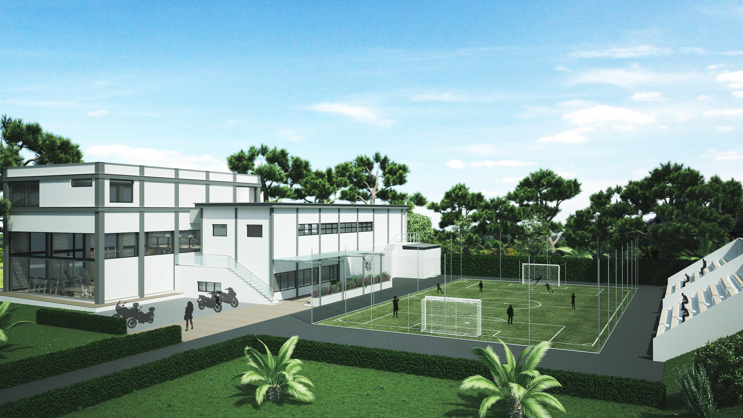 CIRCOLO CANOTTIERI 体育俱乐部设计-6