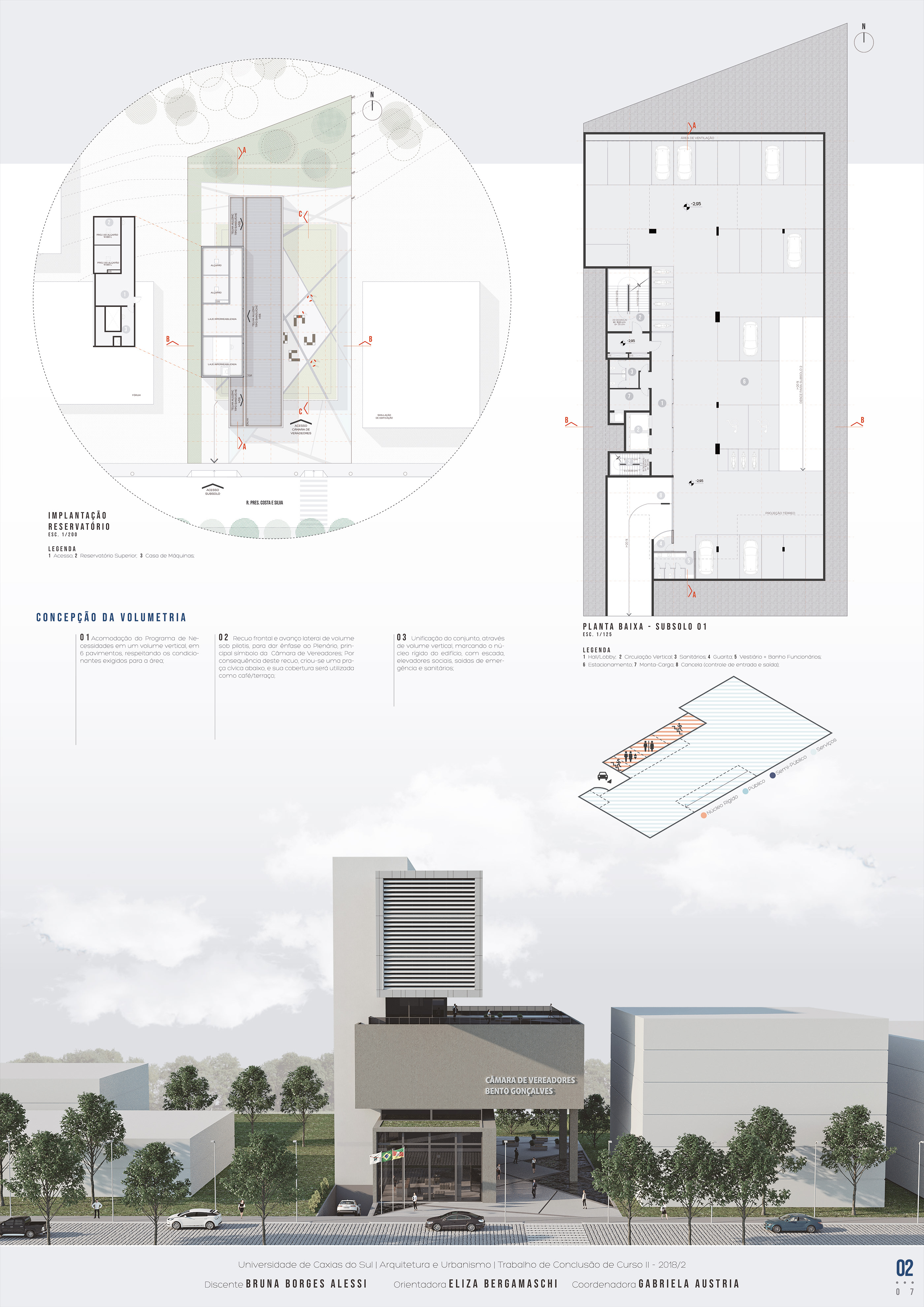 TCC Arq & Urb | Câmara de Vereadores - Bento Gonçalves-1