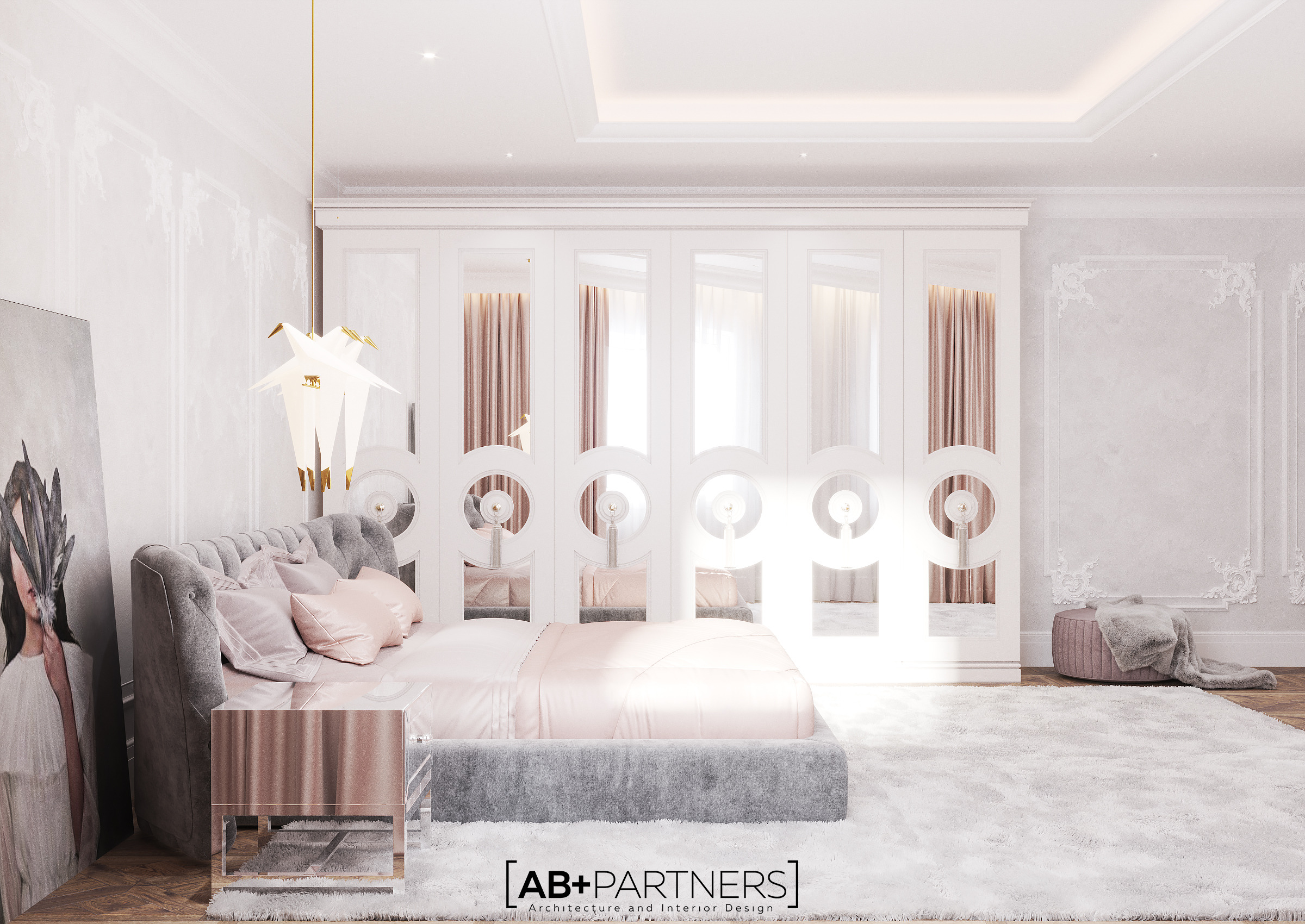 伦敦豪华别墅现代奢华室内设计-55