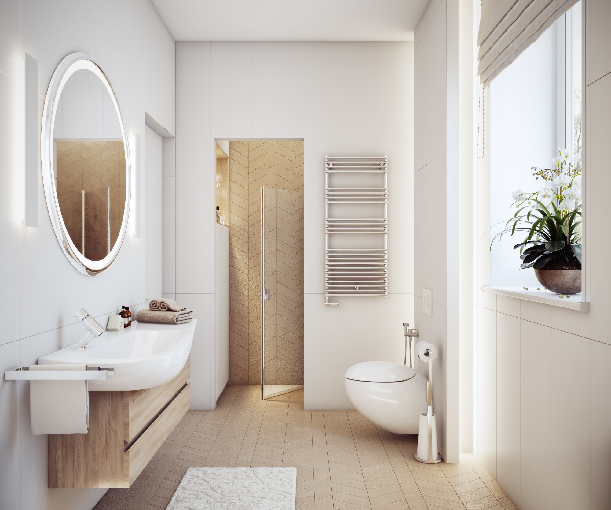 莫斯科郊区别墅时尚室内设计-60