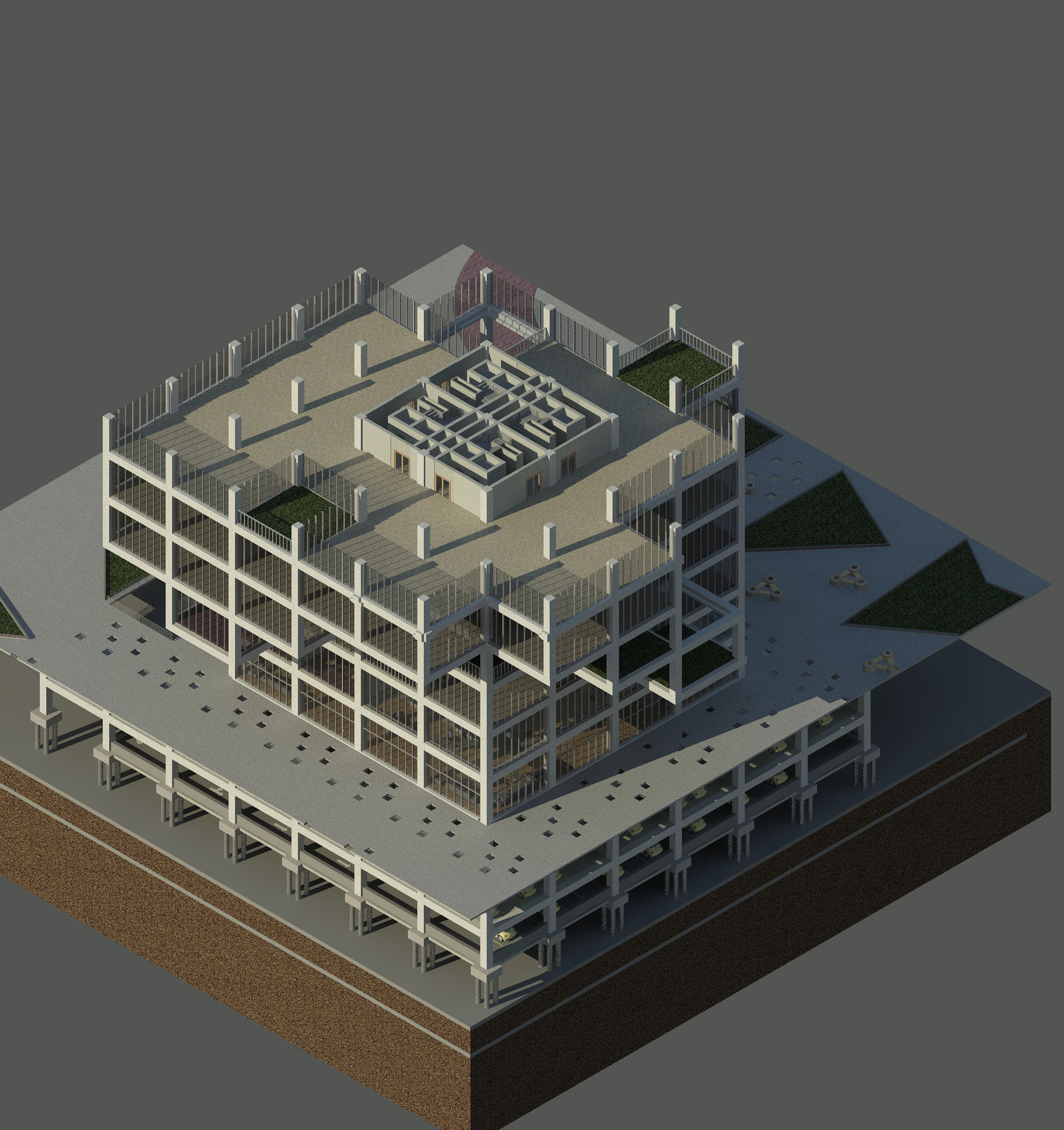 丹麦天空村 Rodovre 混合用途塔楼的 BIM 协调项目-13