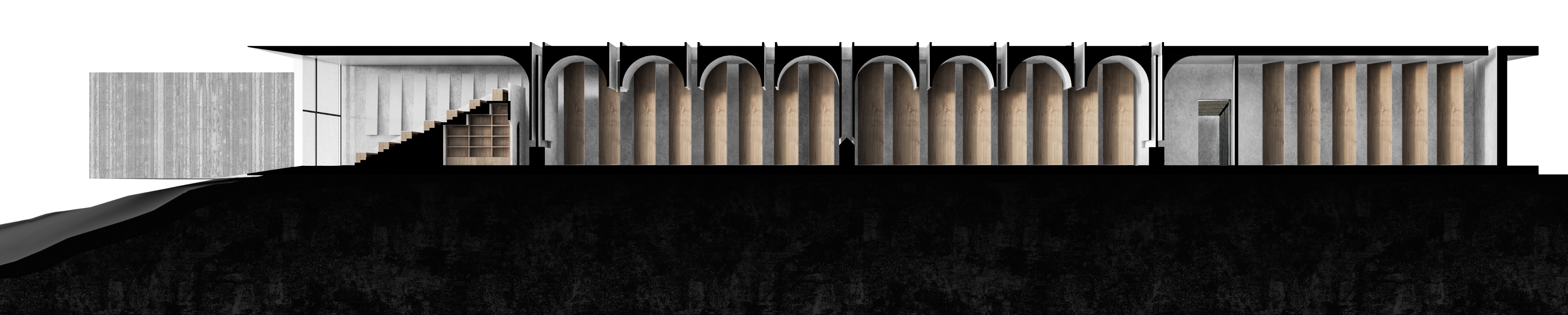 双立方体抽象对话——自然与人工的和谐共存-9