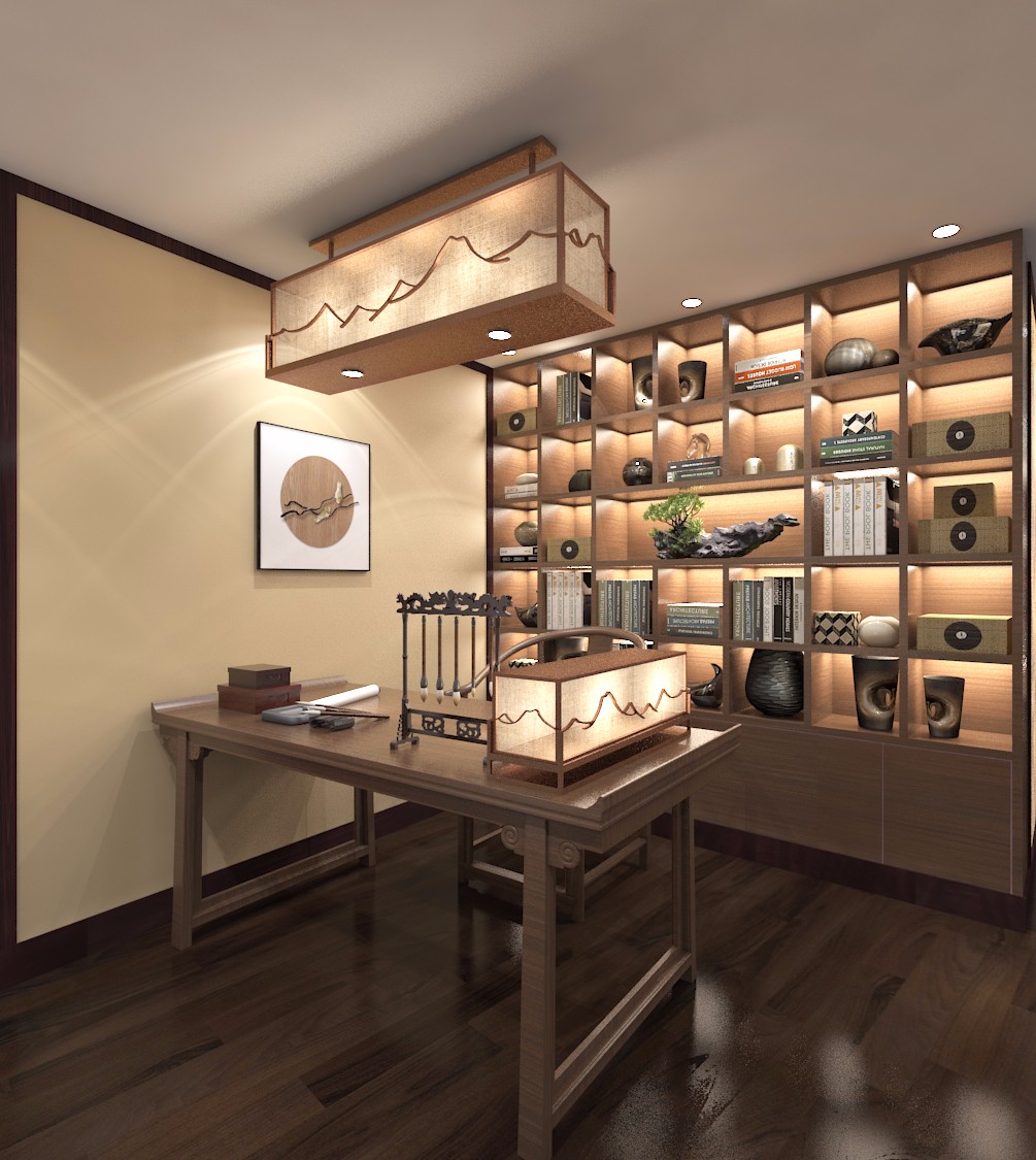 北京泰益德置业集团新中式办公空间设计-8