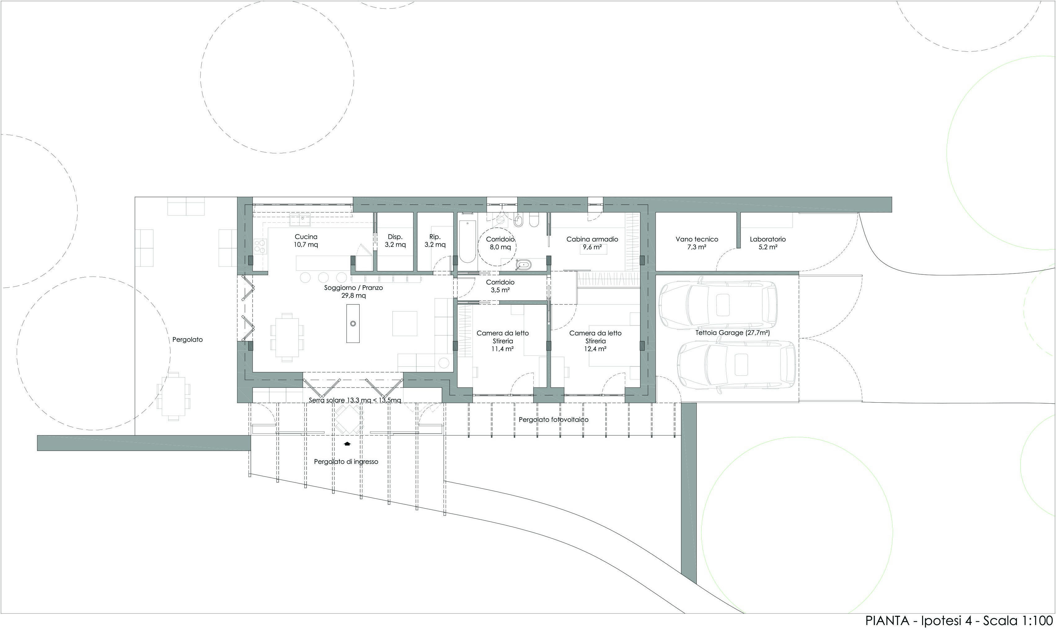 环保生态的木质与稻草住宅设计-15