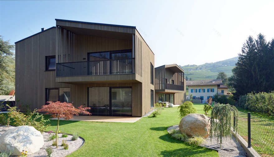 传统与现代共融的意大利木质住宅-8