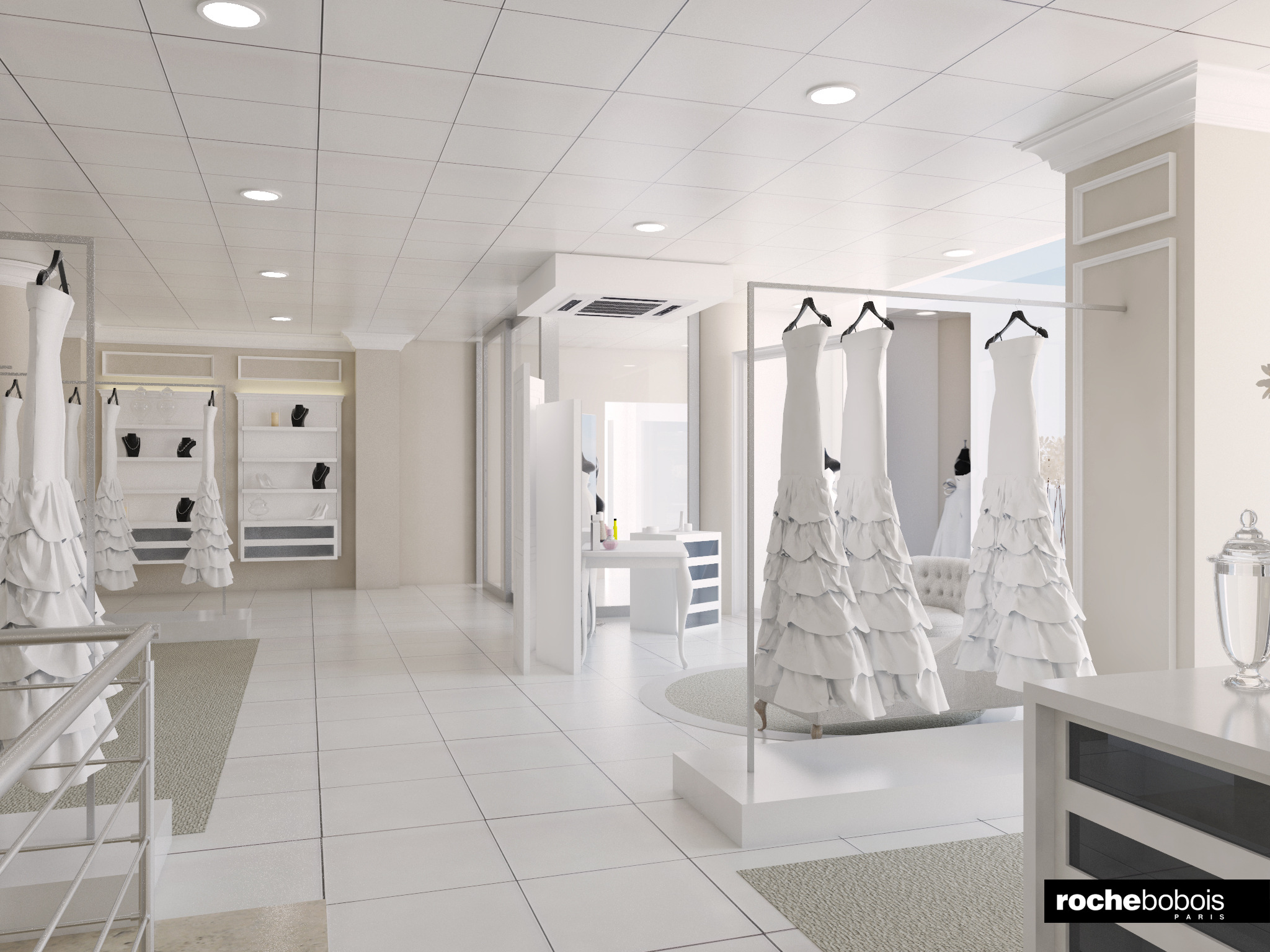 三层 600 平米展示空间的室内设计佳作-30