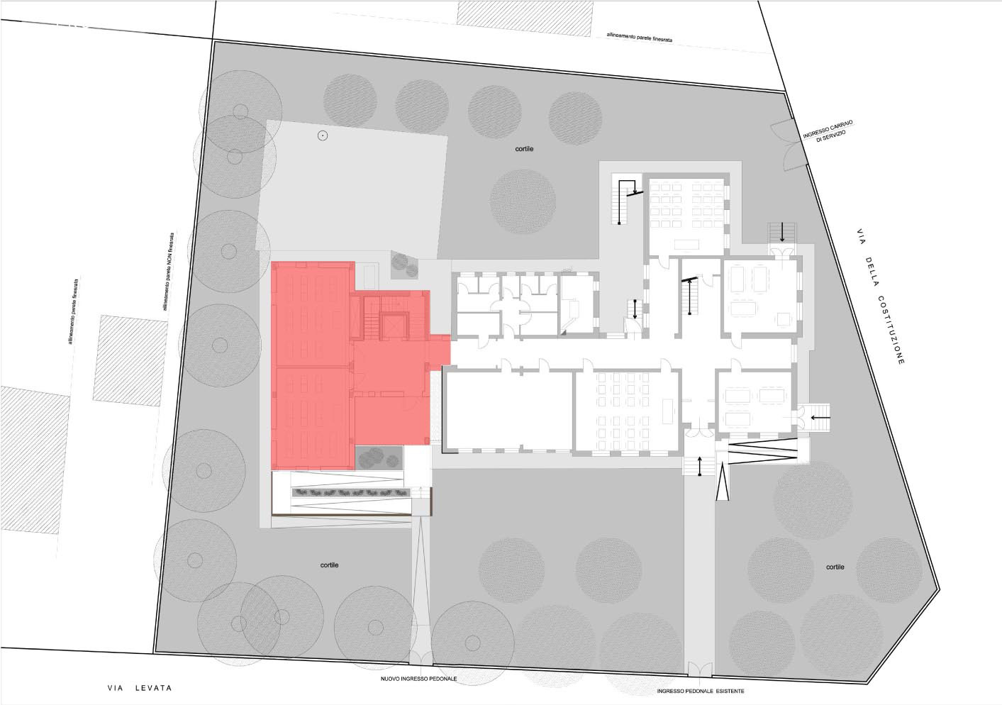 意大利 Levata 小学扩建项目 | 现代与传统相结合的教育空间-6