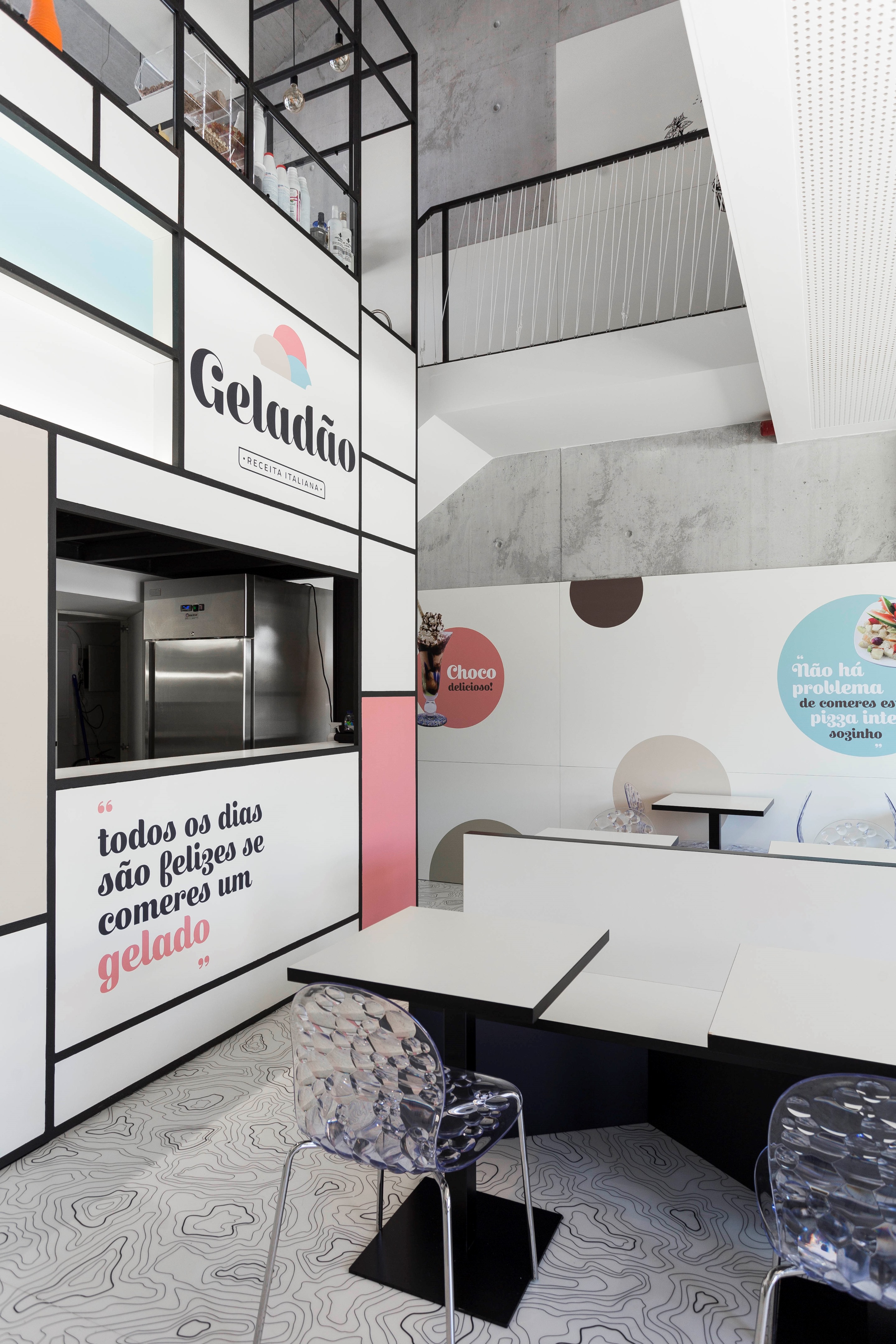 2017 年完成的 1605_Geladão 餐厅室内设计-1