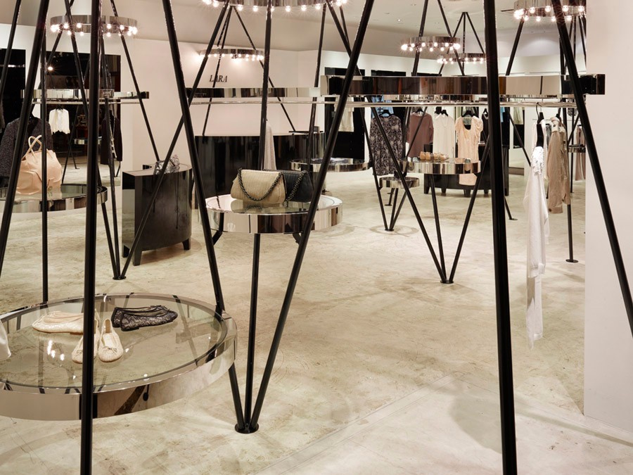 日本 LARA 品牌三店设计各异,年轻女性购物新体验-2