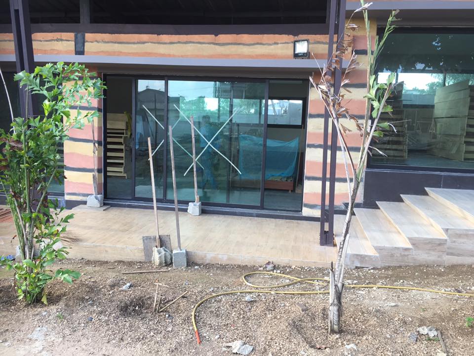 2016 年完成的土坯与木质结合的企业总部设计-30