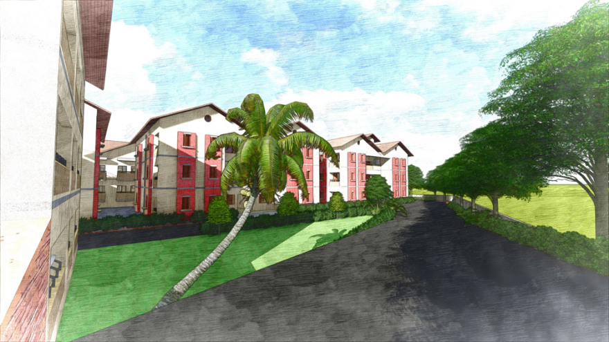 卓越中心 | 殖民风格的国际学校设计-1