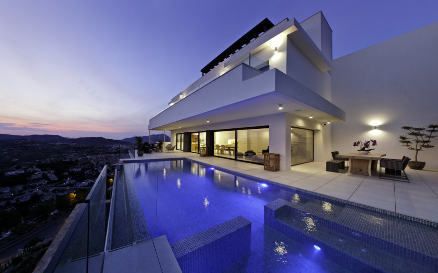 Vivienda Jazmines | 现代山间别墅的室内设计魅力-1