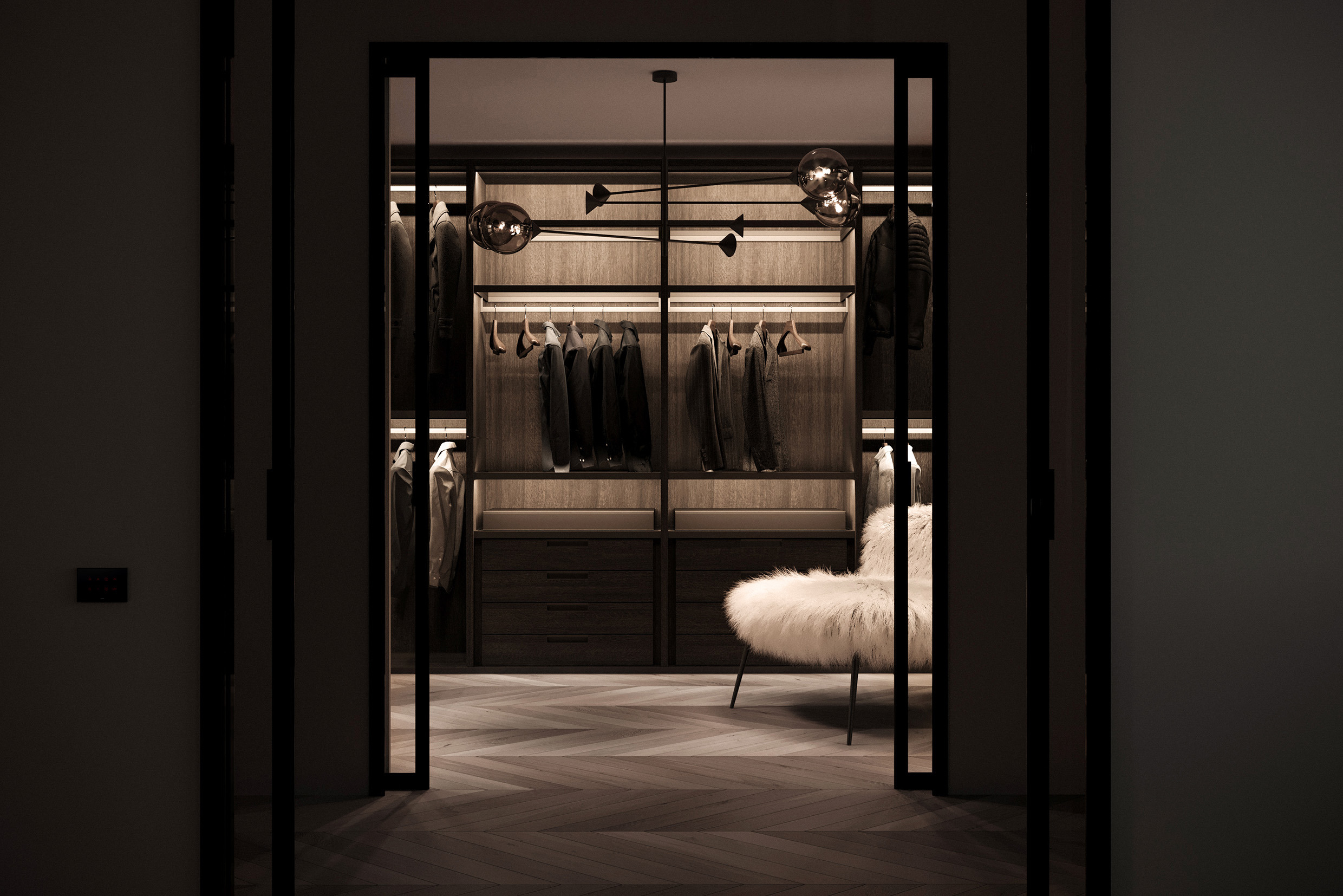 米兰中心 300 平米空中别墅，艺术与自然的和谐融合-14