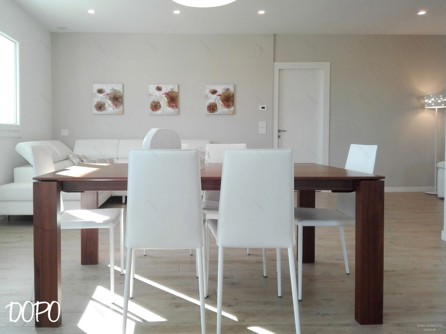 温馨开放式空间 | 意大利公寓客厅设计-41