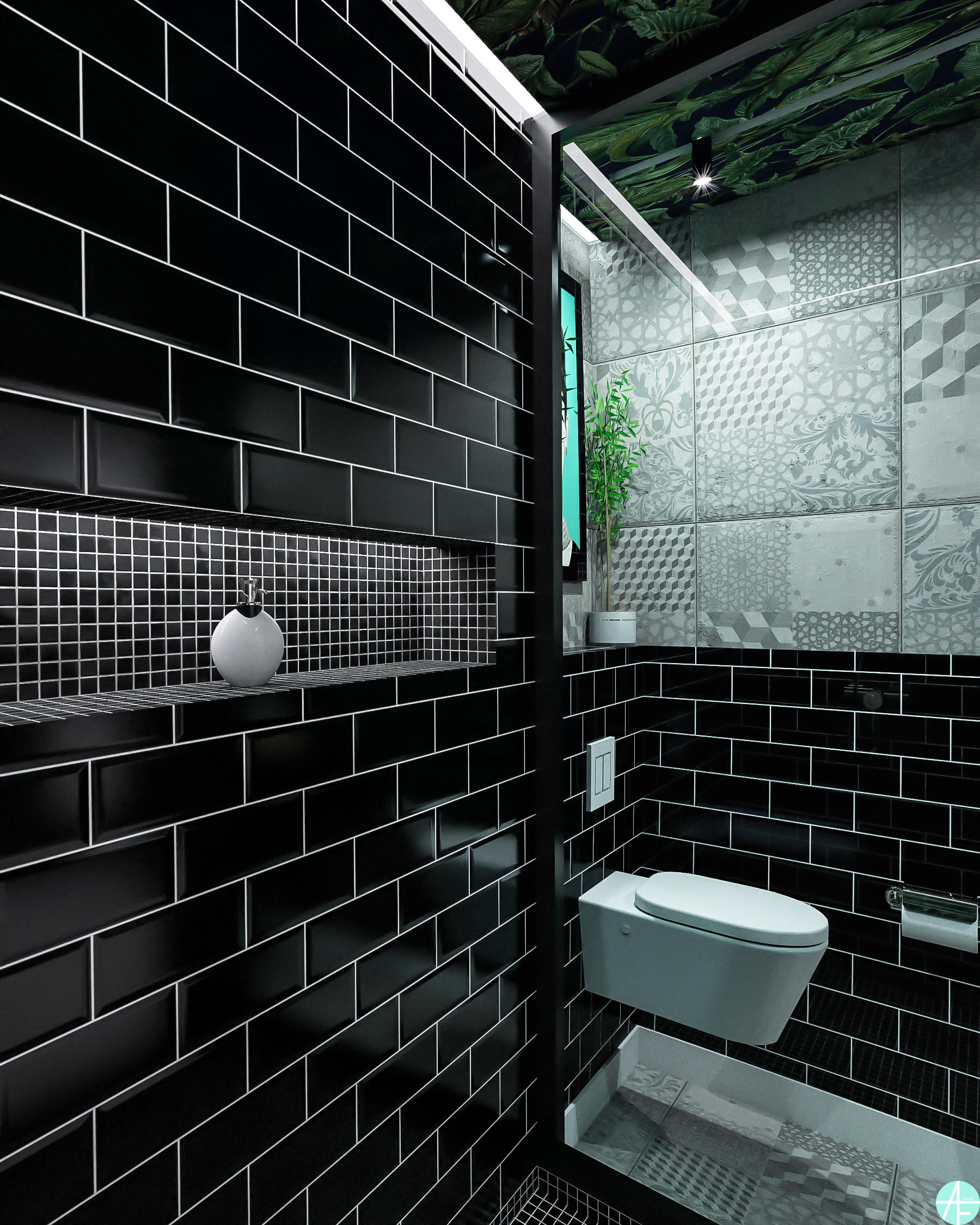 城市丛林浴室 | 打造自然与都市的和谐空间-7