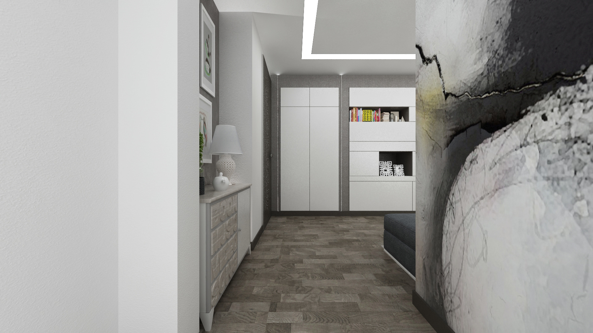 现代家庭别墅设计，室内外和谐共生-19