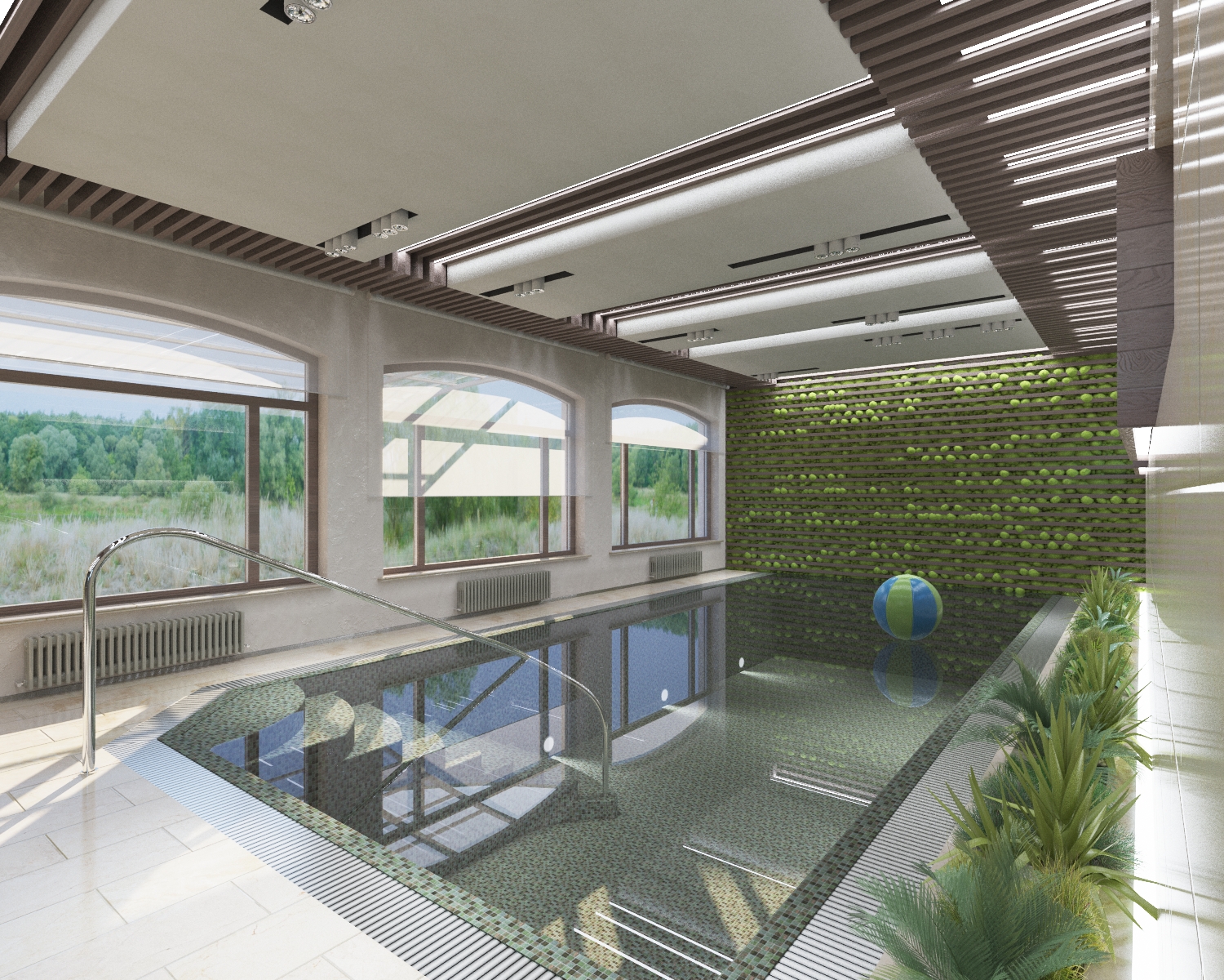 圣彼得堡乡村别墅的疗愈空间设计-3