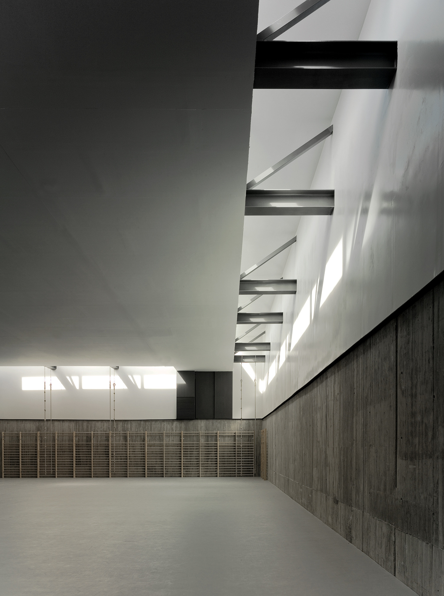 杰拉伊斯中学健身馆 | 双层结构与自然光设计-3