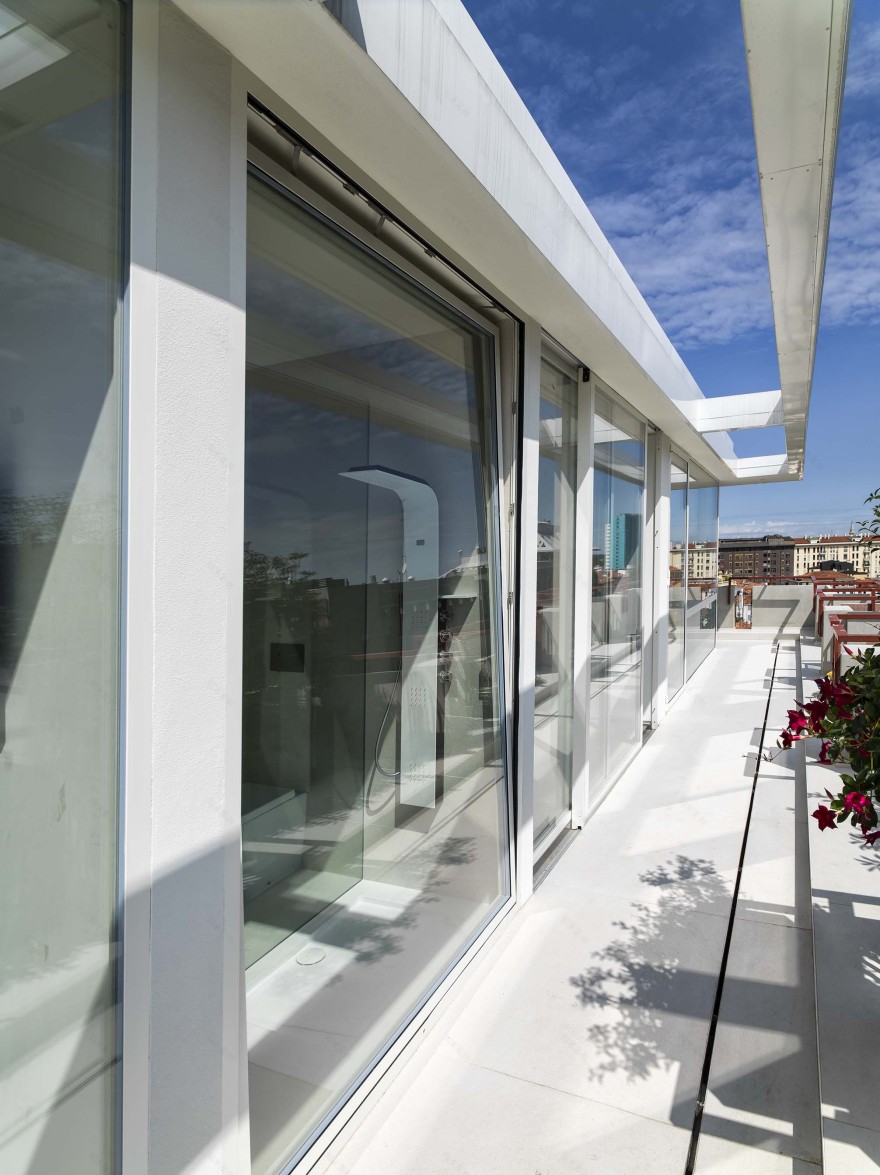 意式风情 Padova 顶层公寓的 360°全景视野-49