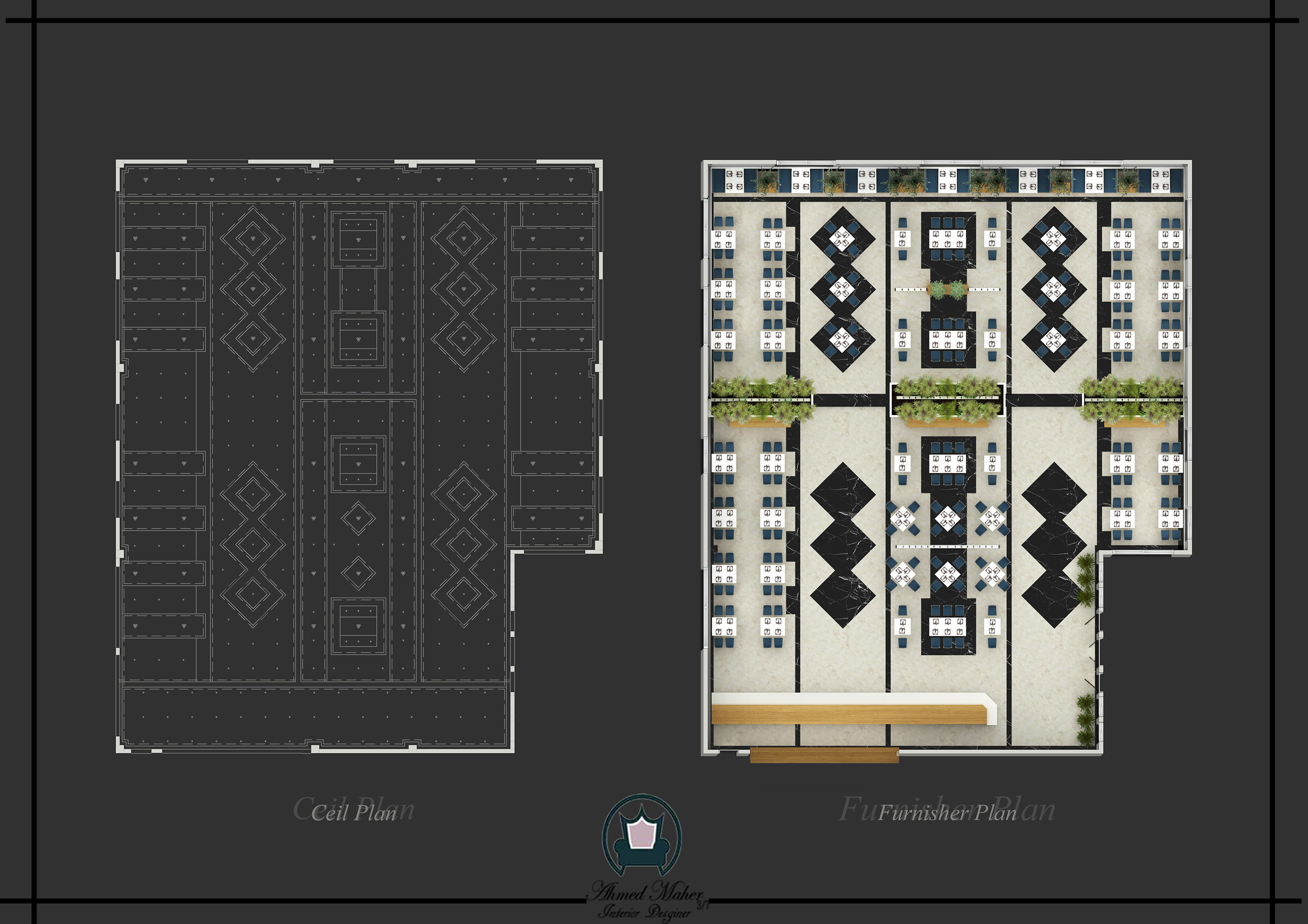 Main Restaurant -interior design--3