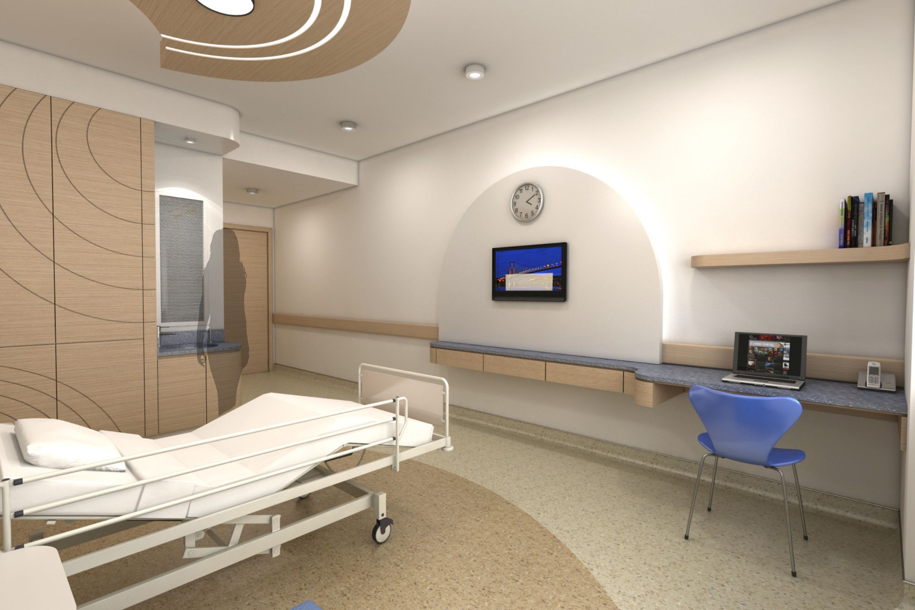 康复中心医院室内设计案例-9