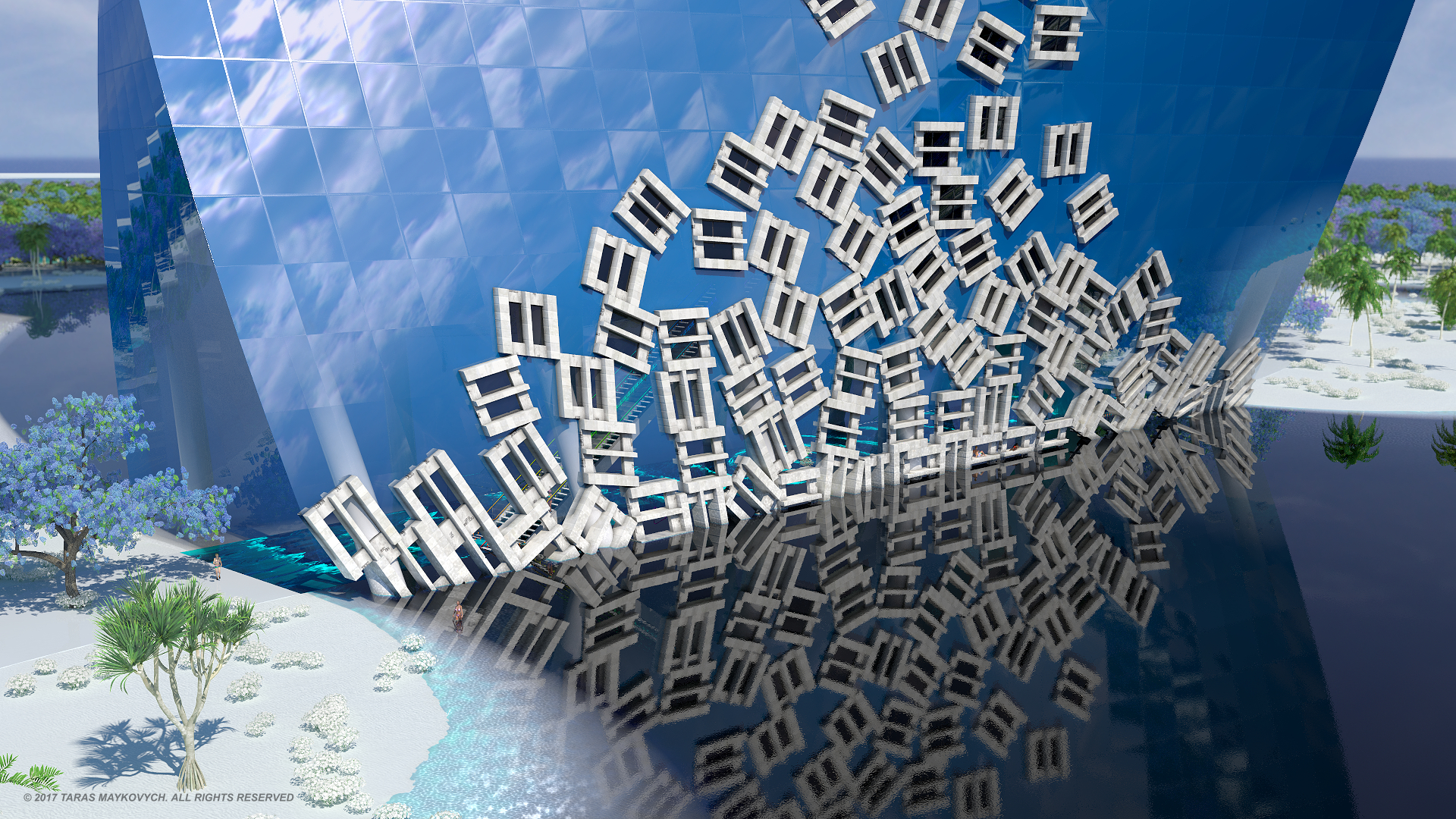 螺旋无尽时钟建筑-25