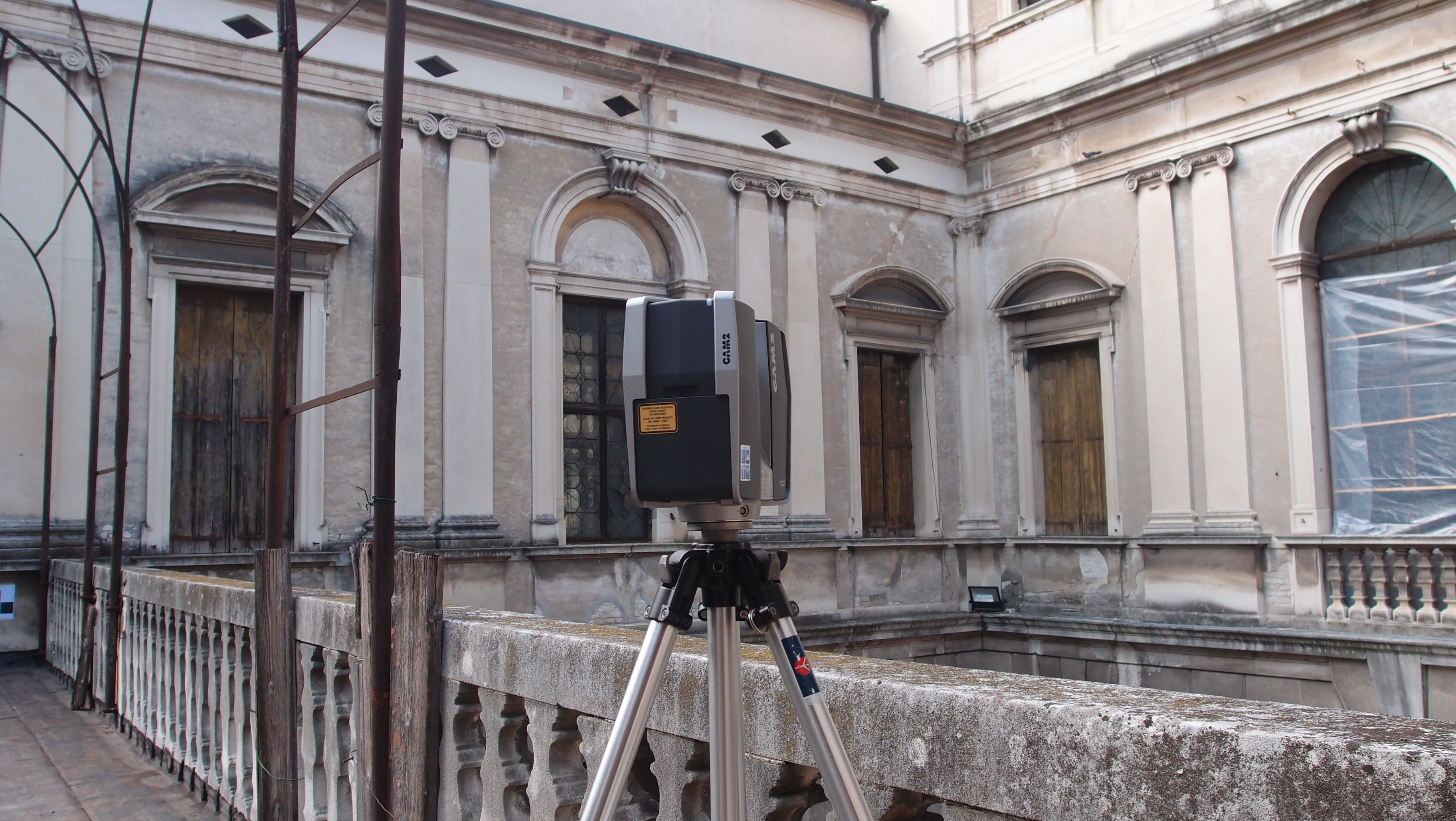 意大利 Padova 古建筑激光扫描测绘-5