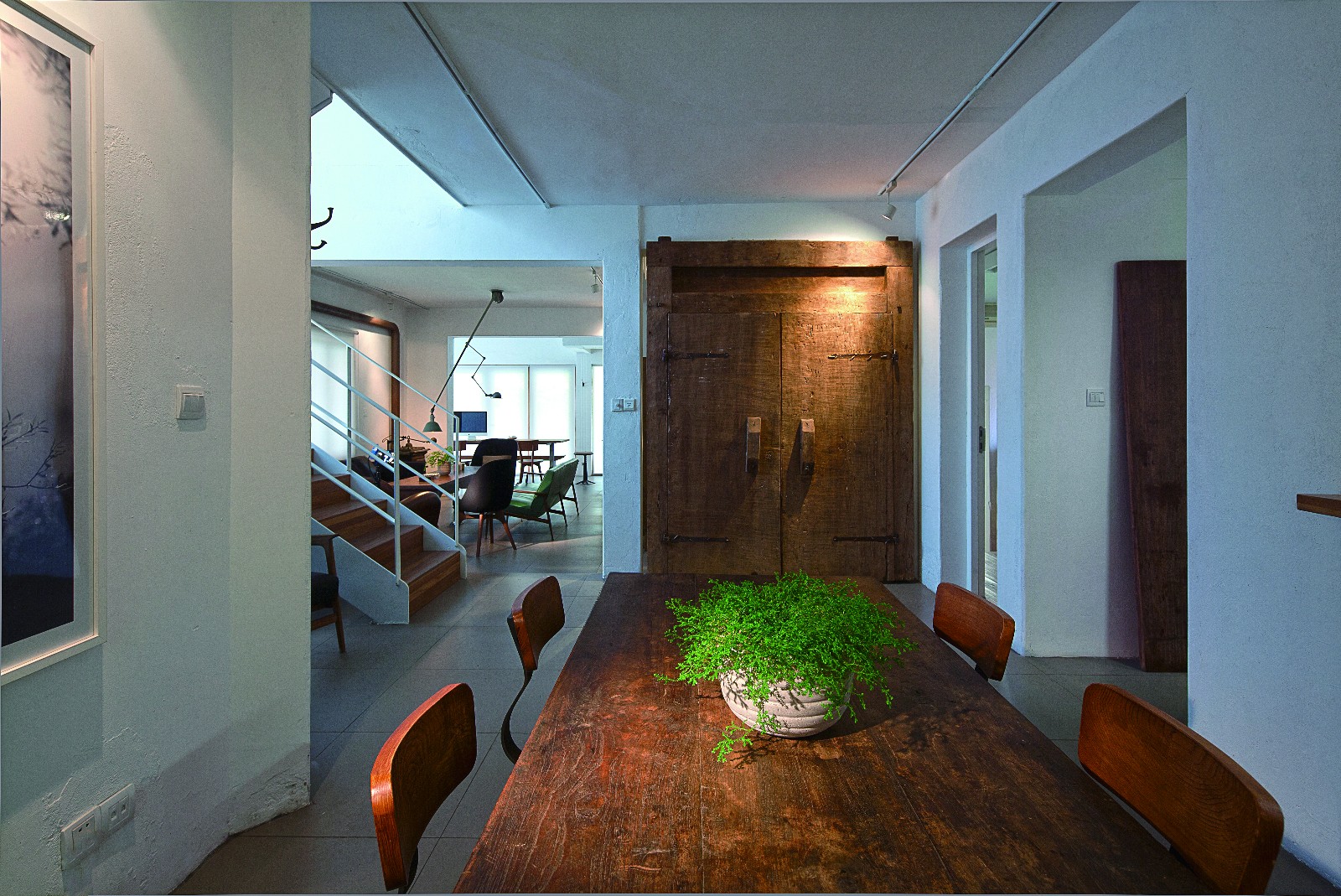 杭州观堂设计 1 号别墅办公空间 | 简约工业风,花园式办公环境-24