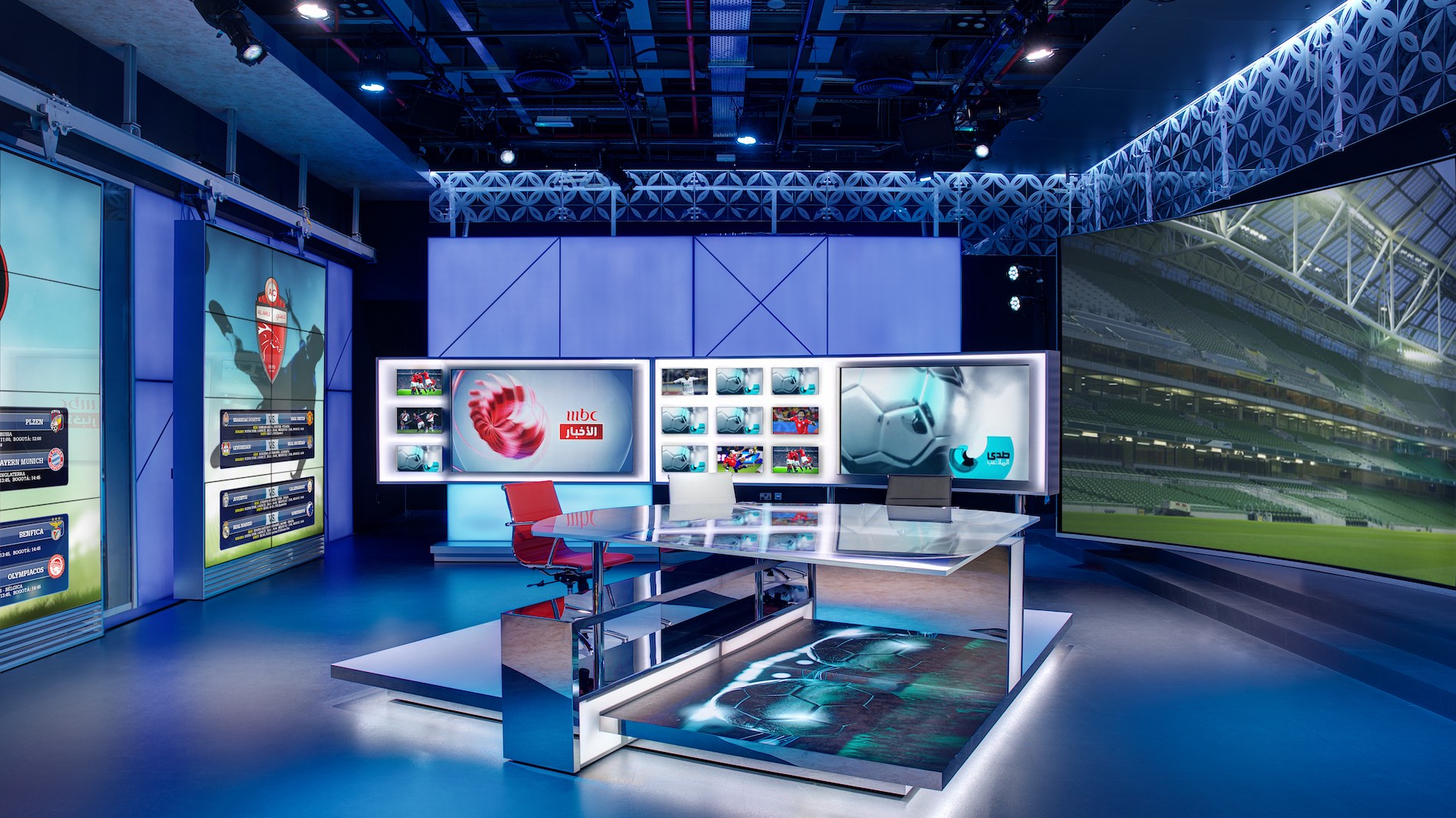 迪拜 MBC 广播演播室-15