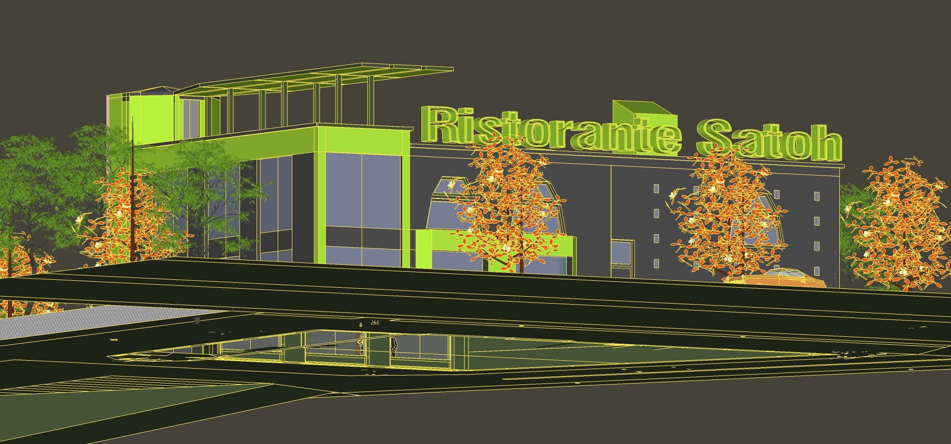 梦幻未成的日本餐厅设计-21
