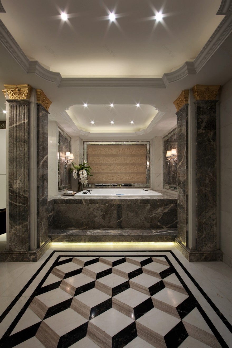 无锡酒店别墅样板房518户型-19