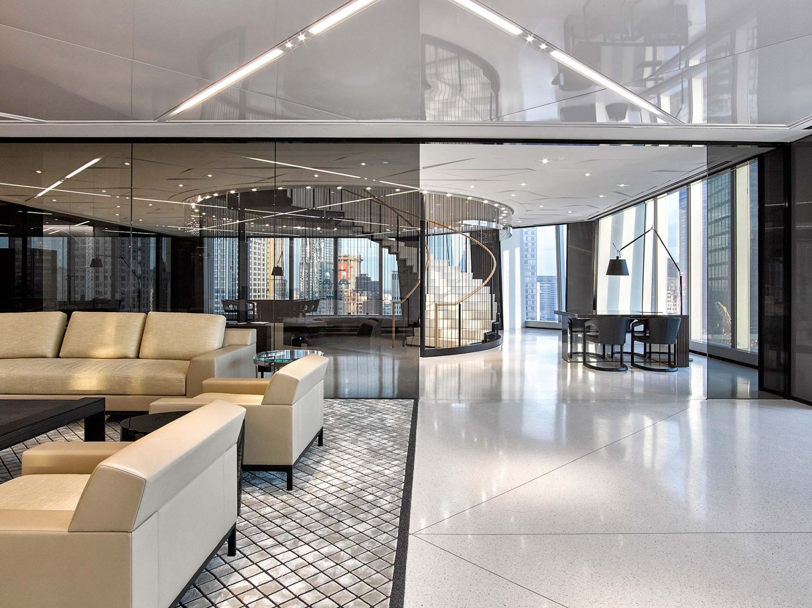 纽约世贸中心 Gensler 设计 时尚杂志办公空间-7