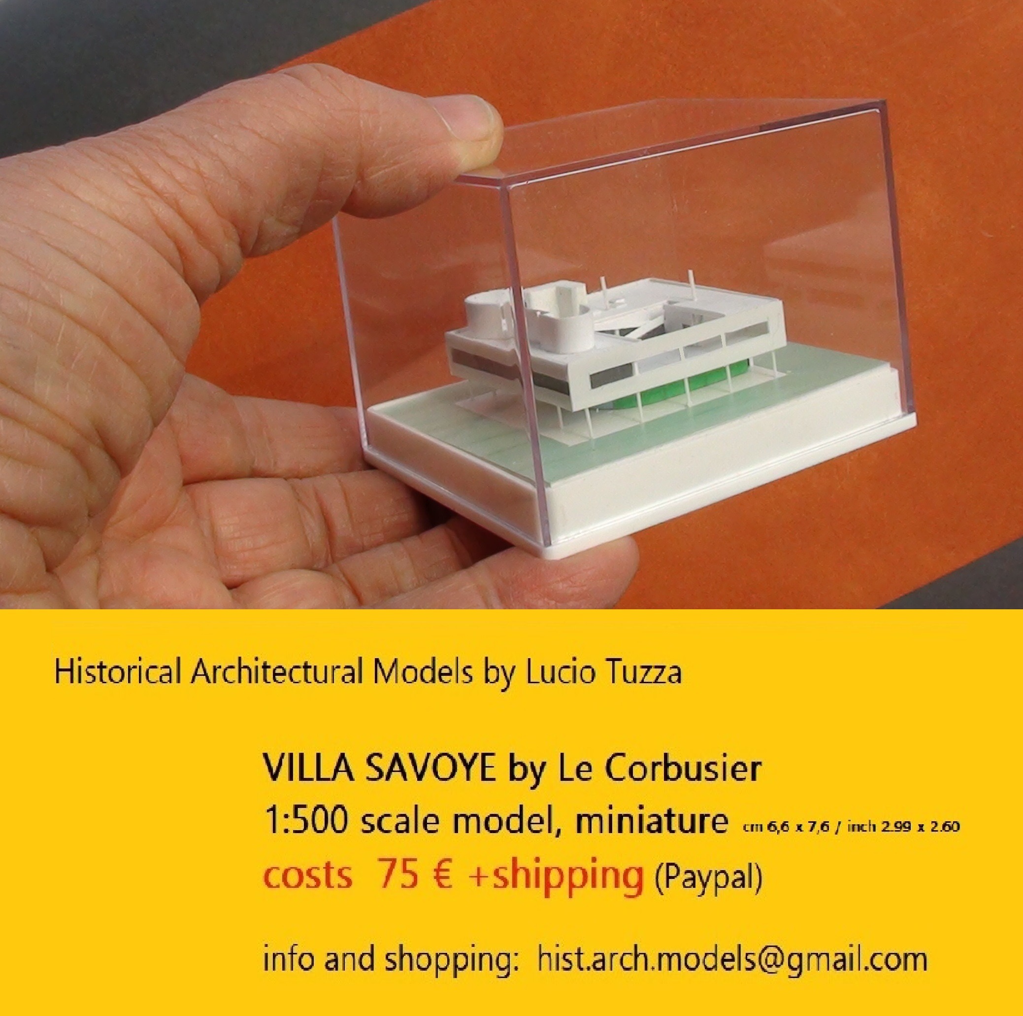 勒·柯布西耶的 Villa Savoye 微观再现-2