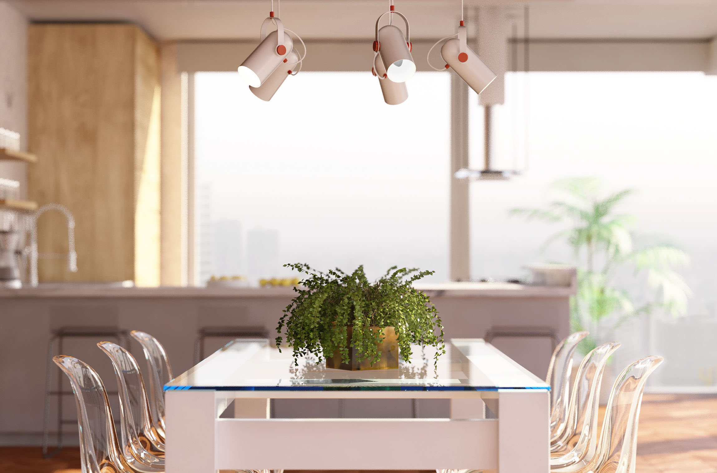 纽约光影公寓，打造极致生活空间-3