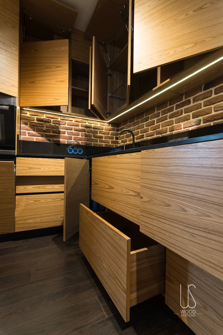 乌克兰木系统公司打造"流动牛轧糖"厨房-17