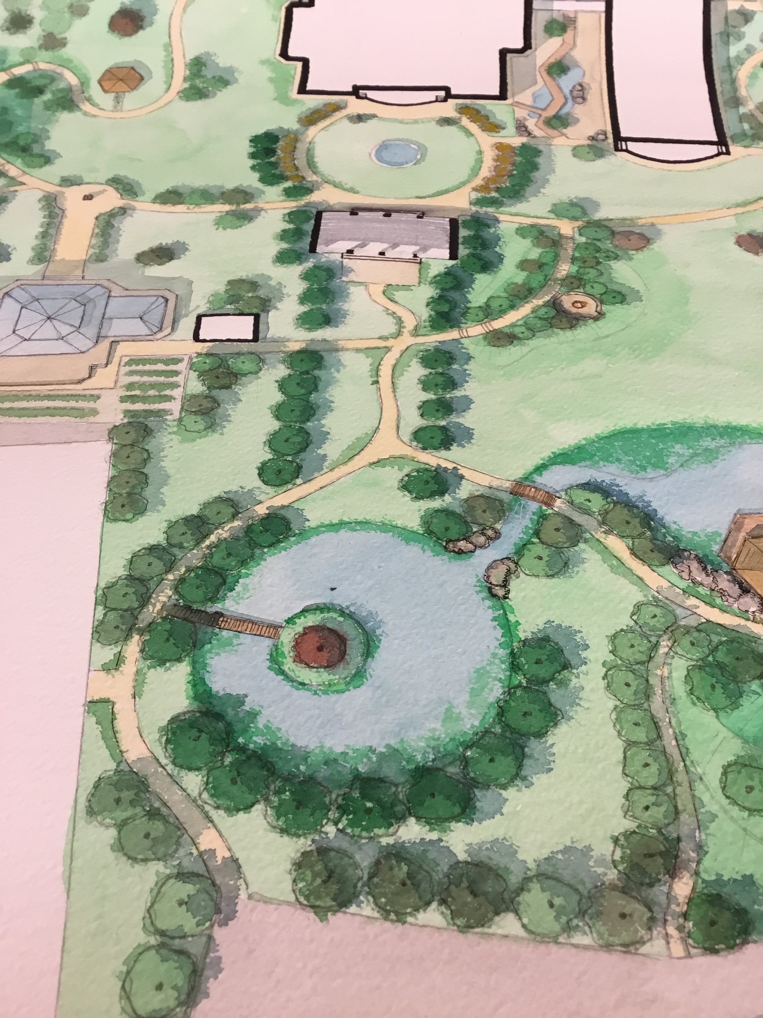 私人豪华花园设计概念-31