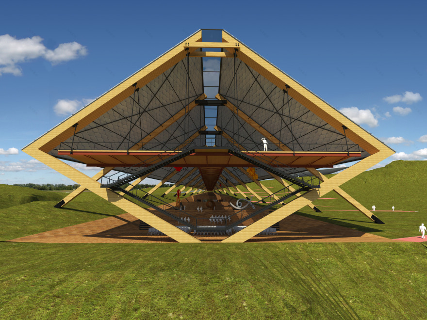 地标性大帐篷,为安塔利亚打造的多功能公共空间-14