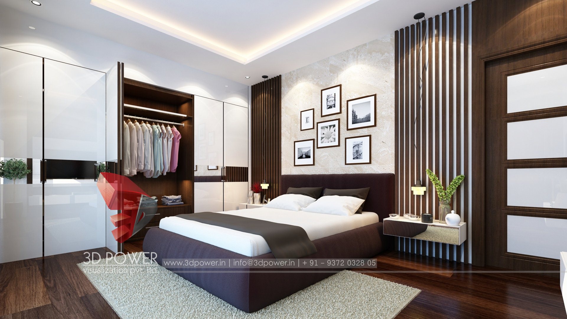 3D 室内设计案例 | 单家庭住宅的精致室内空间-1